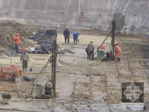 平阴我公司承建北京房山区水池地基注浆加固工程